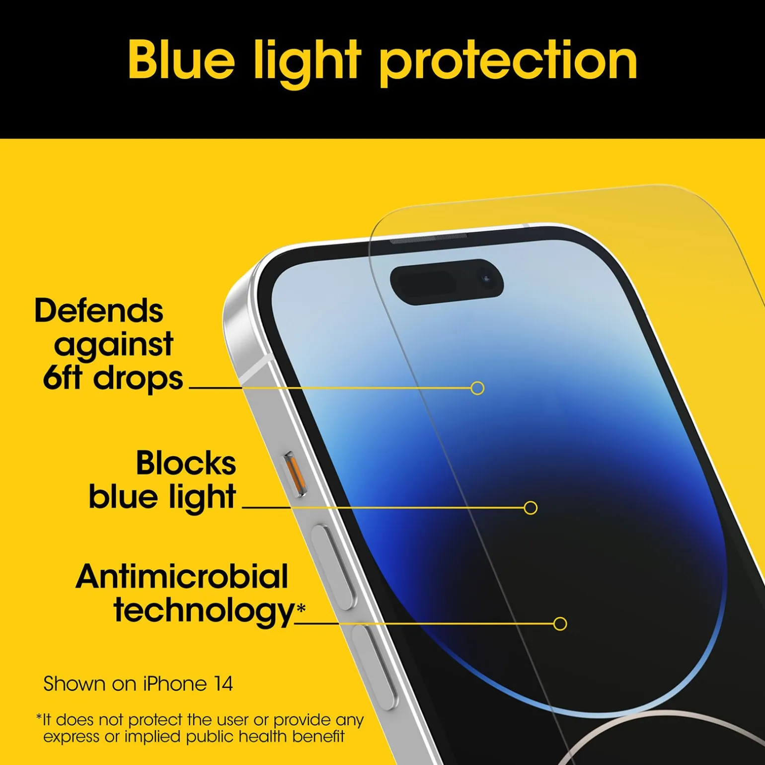 Premium Pro Glass Blue Light