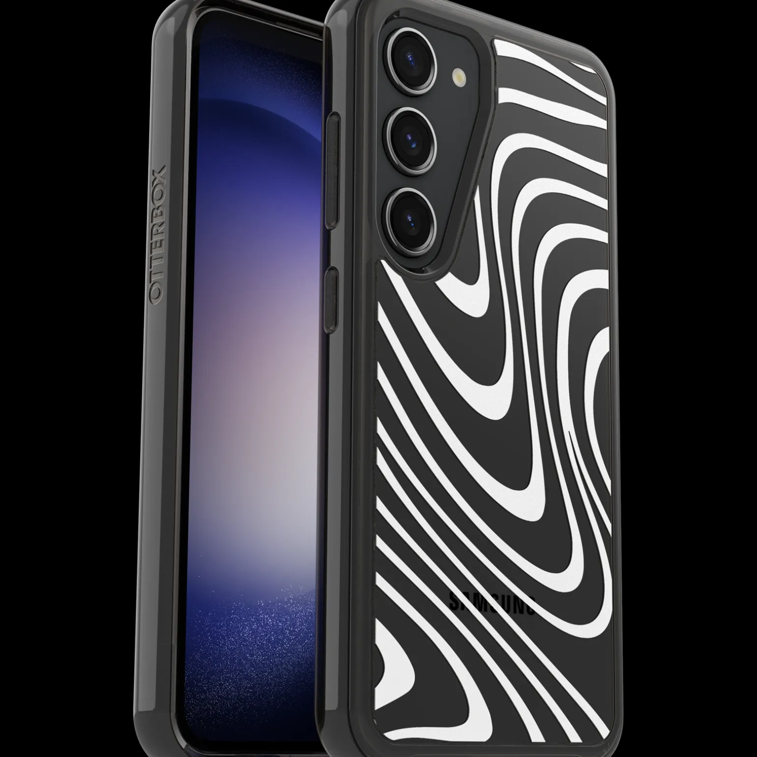 Symmetry Series Clear Black + White